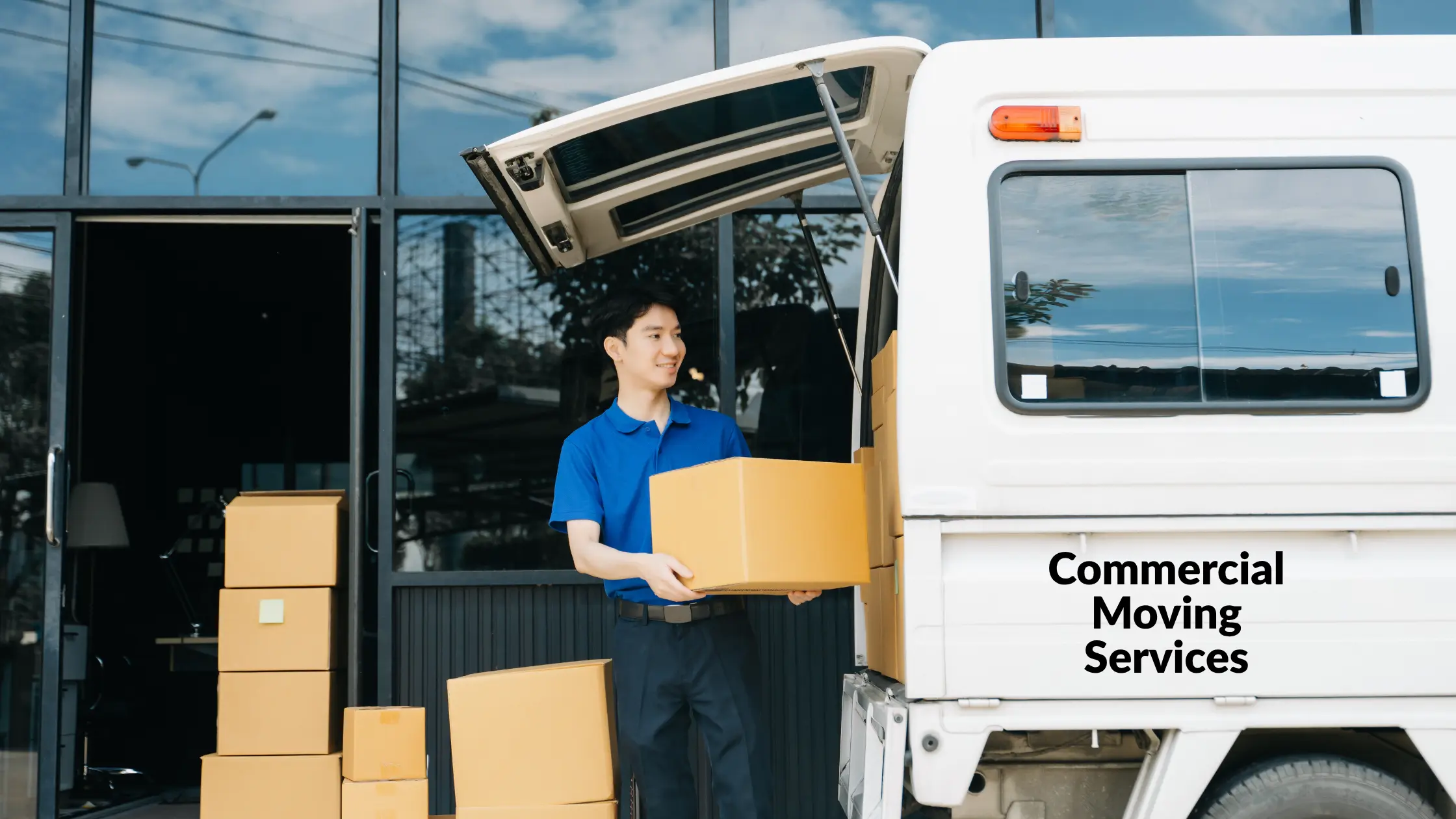 business moving services truck