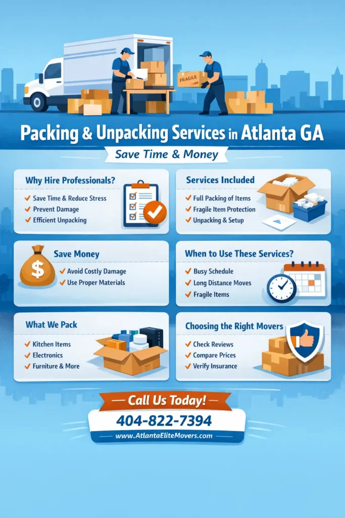 packing and unpacking in atlanta infographc image