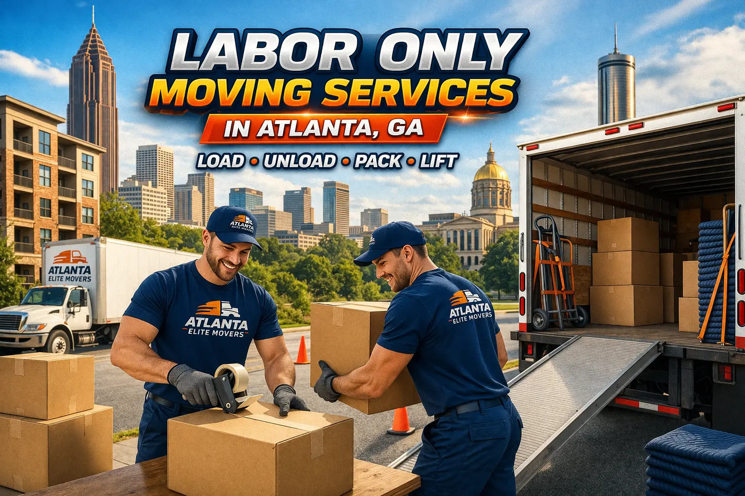 featured image for Labor only moving services in Atlanta