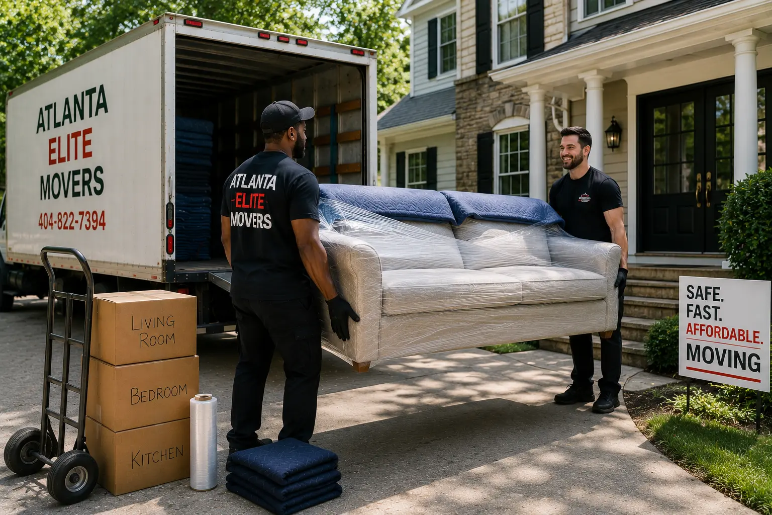 Best Furniture Movers in Atlanta for Safe and Affordable Moves