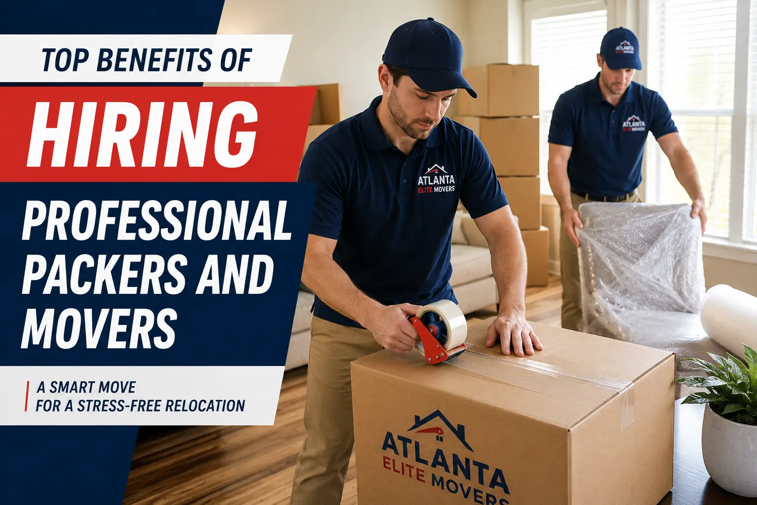 Top Benefits of Hiring Professional Packers and Movers