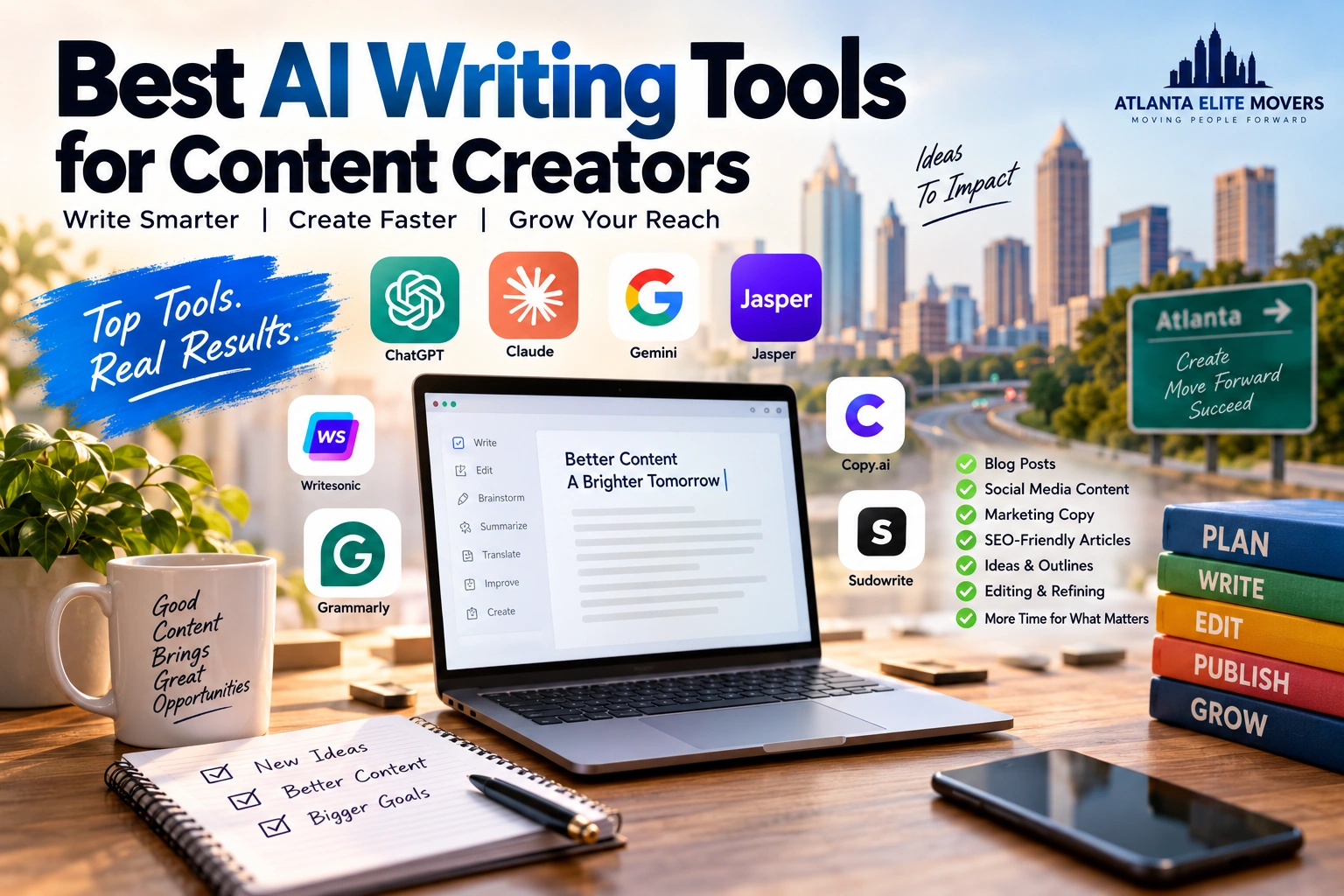 Featured image for Best AI Writing Tools for Content Creators