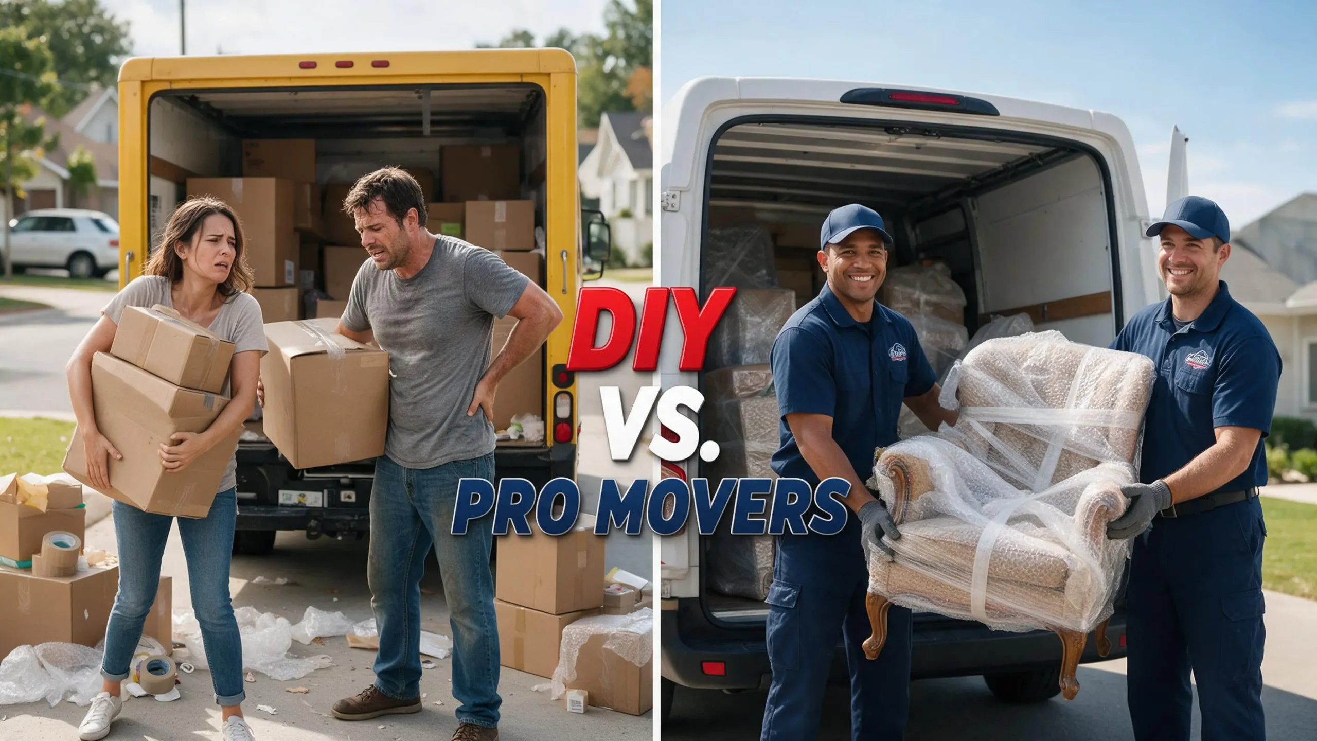 DIY Move vs Professional Movers A Real Cost Comparison